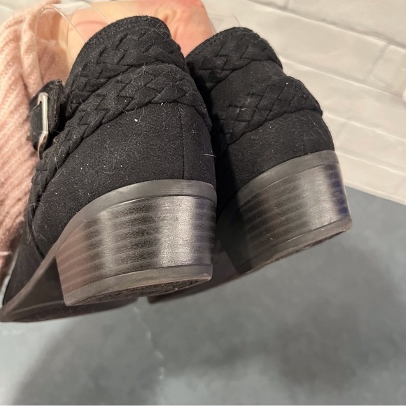 Life Stride sz 8 Adriana black microsuede ankle boots - Picture 16 of 16